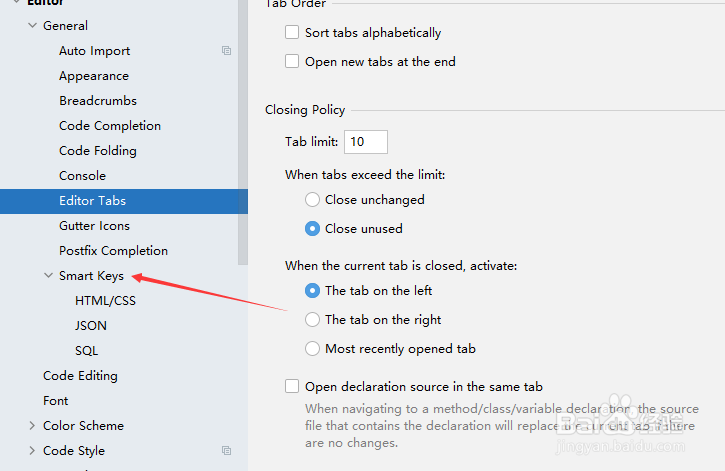 DataGrip怎么设置键入时重新格式化块