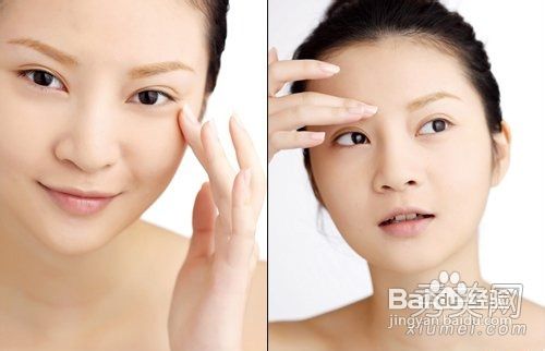 美容达人教你按摩去除黑眼圈