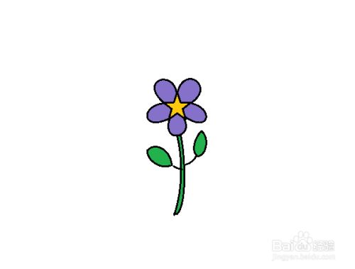 小花怎么画漂亮又简单