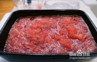 西瓜冰沙夏日必备