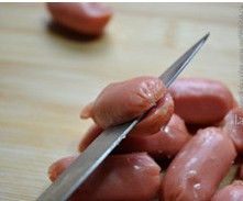 怎样做香喷喷、美美的开花香肠