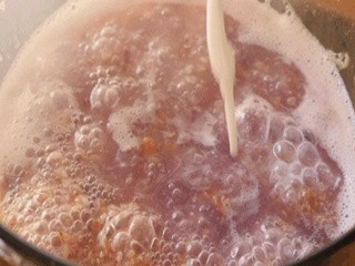 奶香紫薯藜麦羹怎么做？