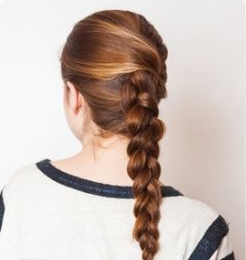 法式麻花辫的编法教程