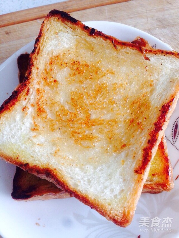 蜂蜜烤吐司的做法