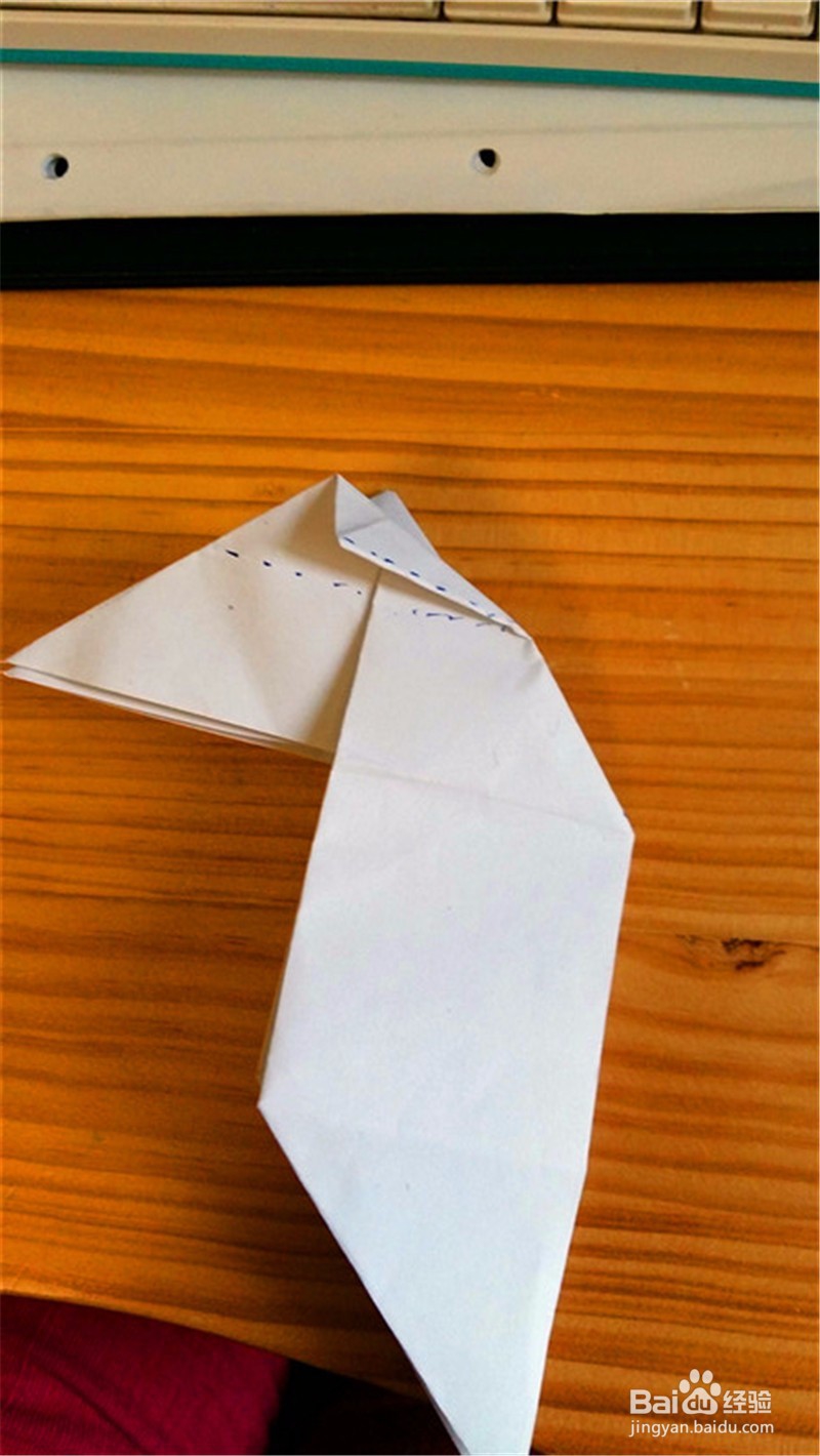 趣味折纸---小白兔的折法