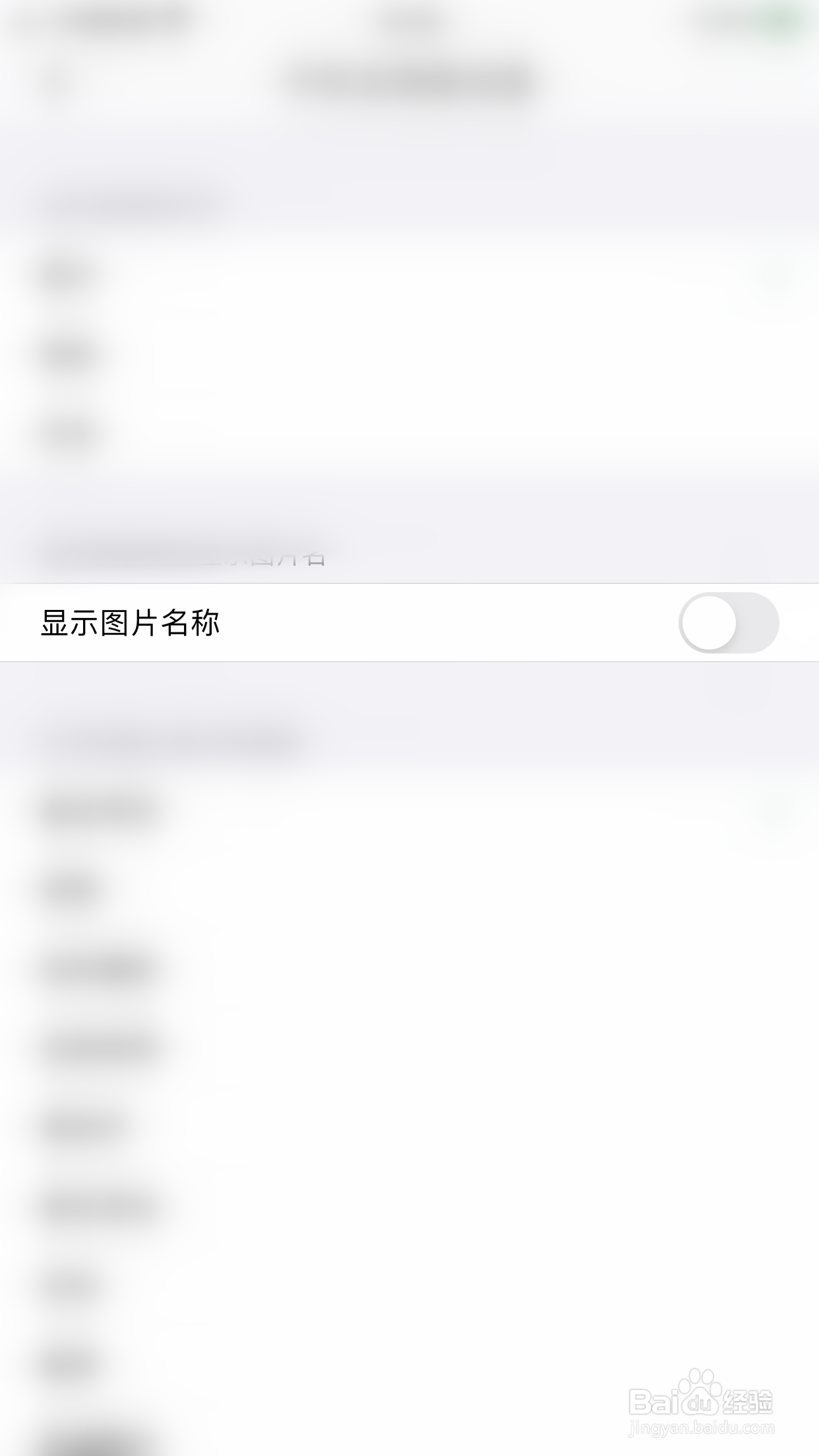 白描如何开启显示图片名称