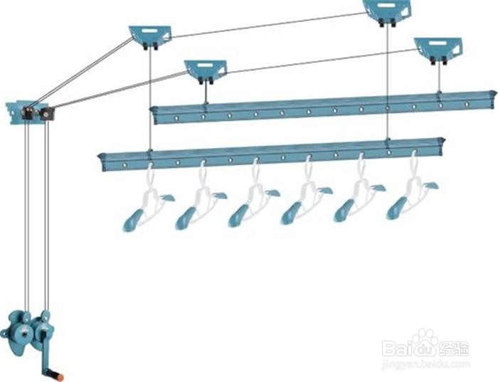 晾衣架钢丝绳断了怎么修