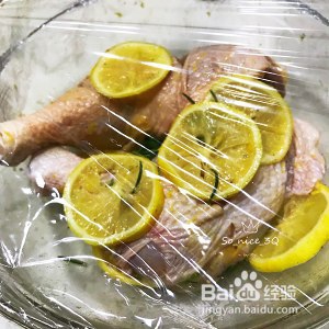 柠檬迷迭香烤鸡腿