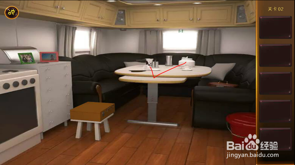 密室逃脱4之可怕的影院全攻略之第2关