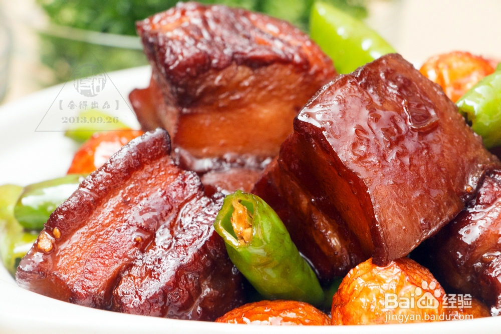 秋季进补 宴客菜之《鹌鹑蛋红烧肉》