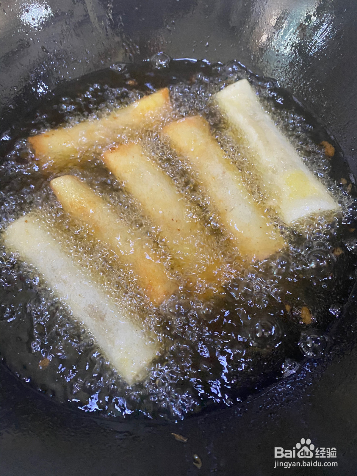 炸春卷的做法