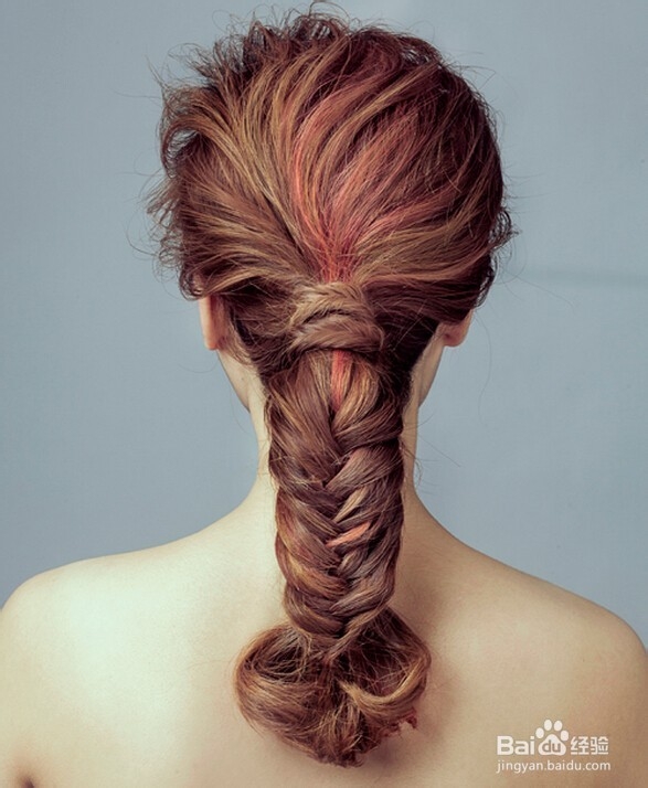 新锋打造森系鱼骨新娘美发造型