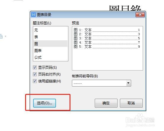如何在研究生论文（博士、硕士）里加入图目录
