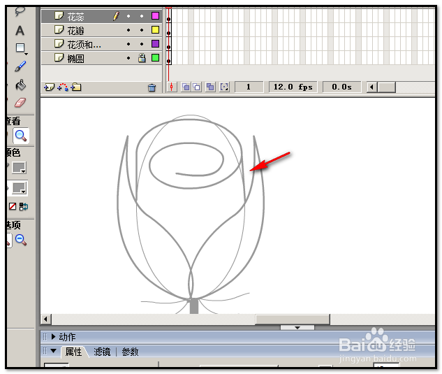 怎样用FLASH画玫瑰花?怎样鼠绘玫瑰花?
