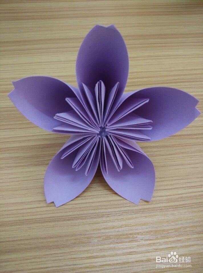 如何用折纸做出樱花