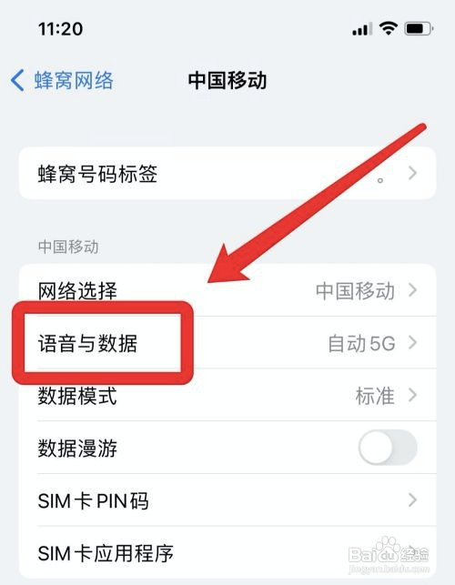苹果13pro如何把5g改成4g