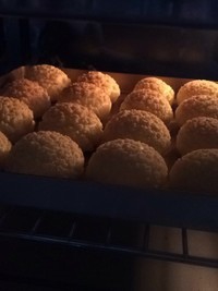 美味的酥皮泡芙