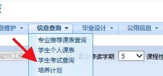 教务管理系统如何查看个人培养计划