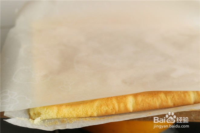 草莓蛋糕卷的步骤