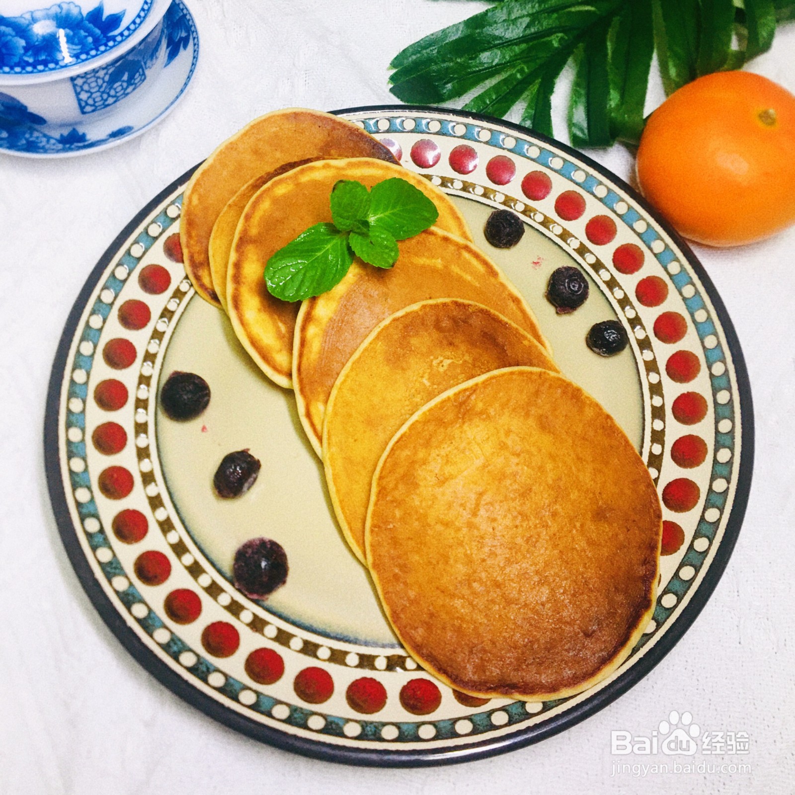 无油无糖香蕉松饼