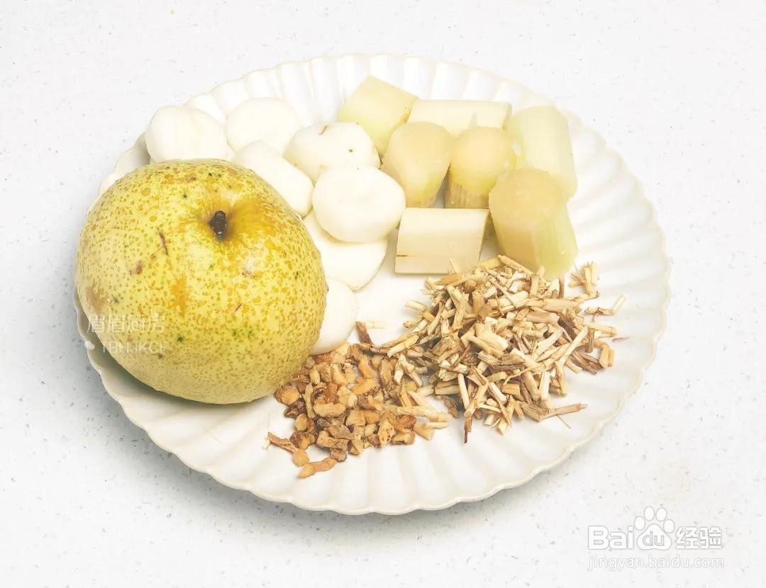 玉竹马蹄汤的做法