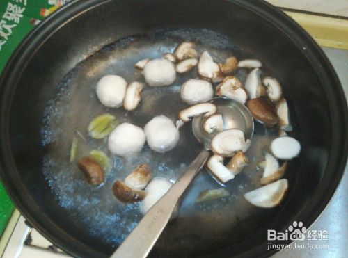 美食#香菇青菜贡丸汤怎么做