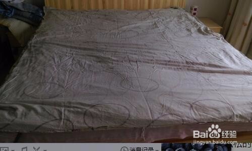 一个人怎样快速的把被套套好