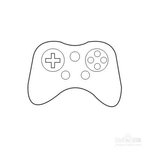 如何快速画出画好游戏手柄模型