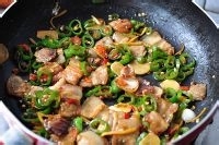 青椒炒肉片的做法