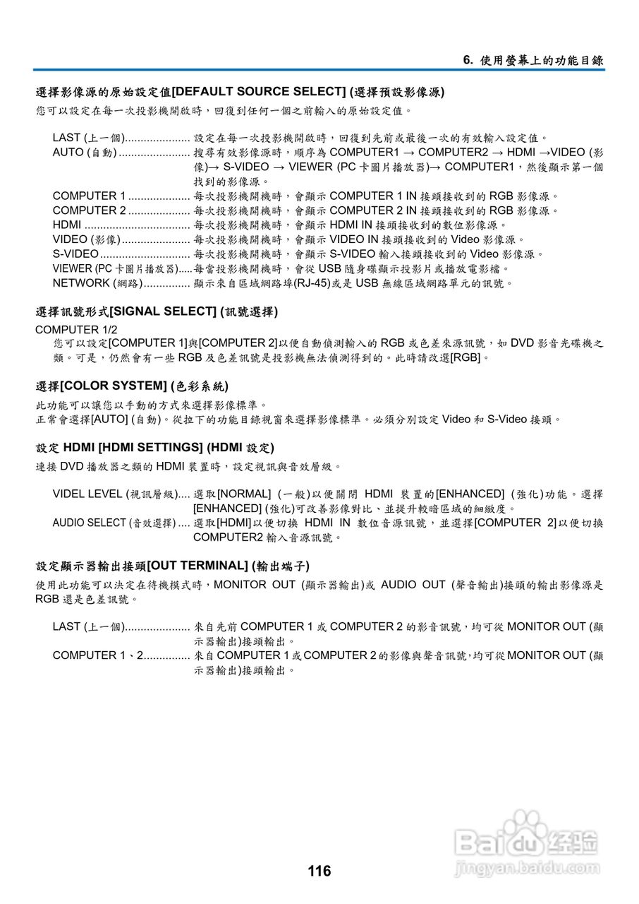 NEC NP901W型投影机用户手册:[13]