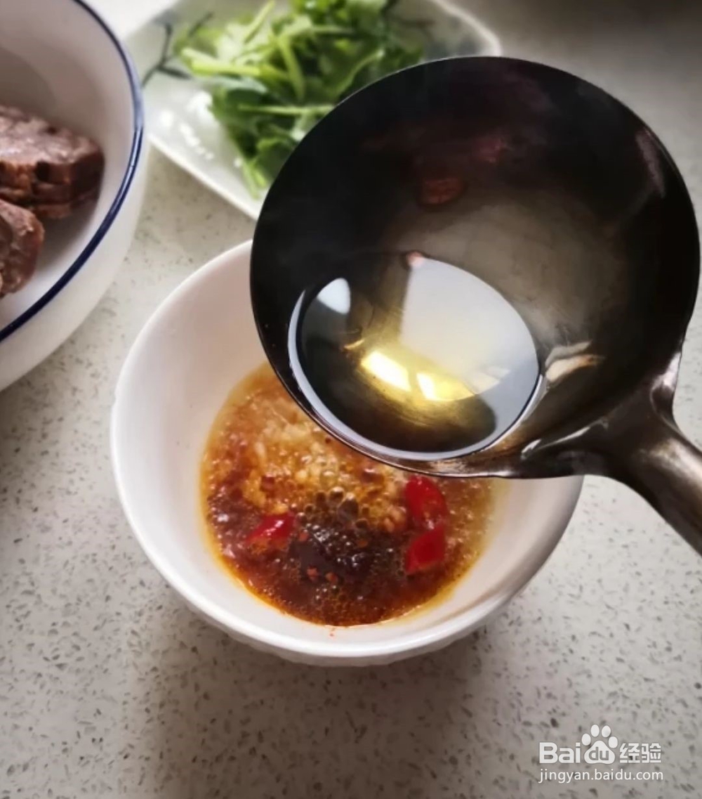 红油香菜拌牛肉详解