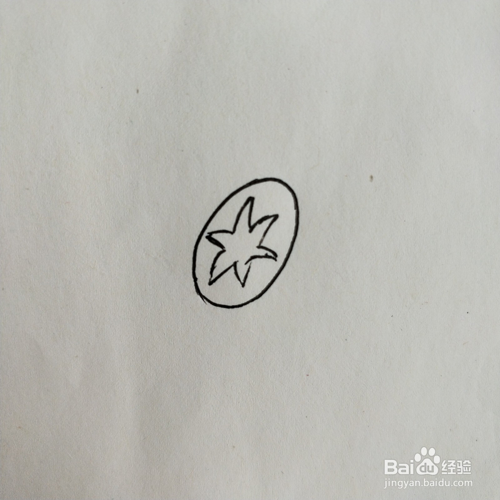 手掌简笔画素材：花卉类的简笔画系列