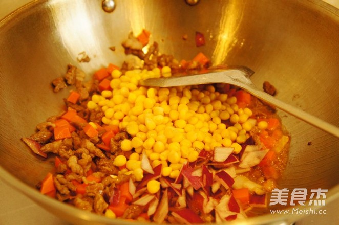 绿咖喱菊花羊肉饭