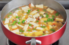 鲜虾什锦豆腐