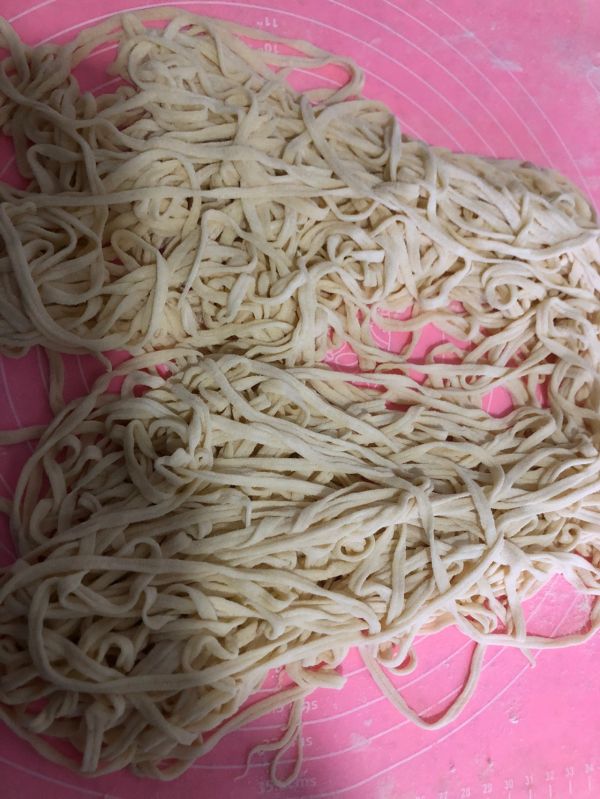 肉沫豆角打卤面