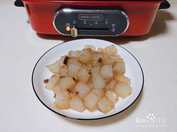 麻辣炒凉粉的做法