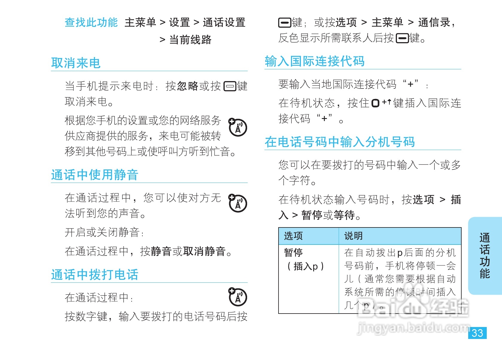 摩托罗拉VE66豪华版手机使用说明书:[4]