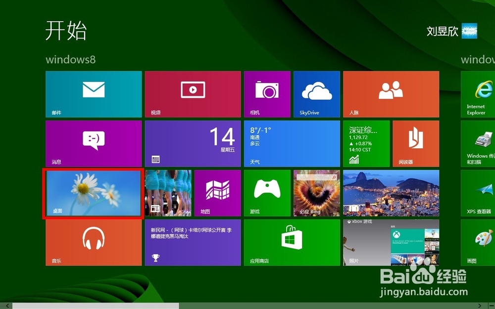 入门windows8(鼠标操作)
