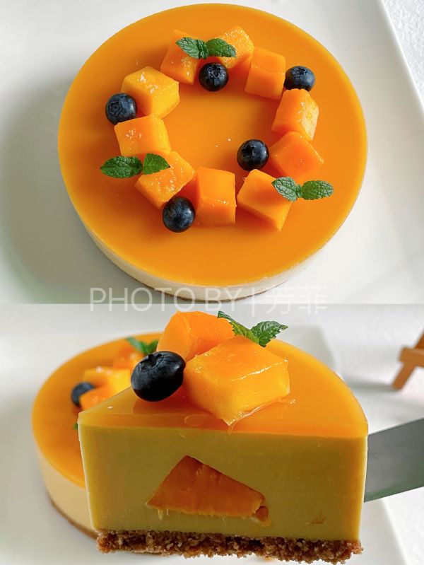 芒果慕斯蛋糕免烤箱入口即化