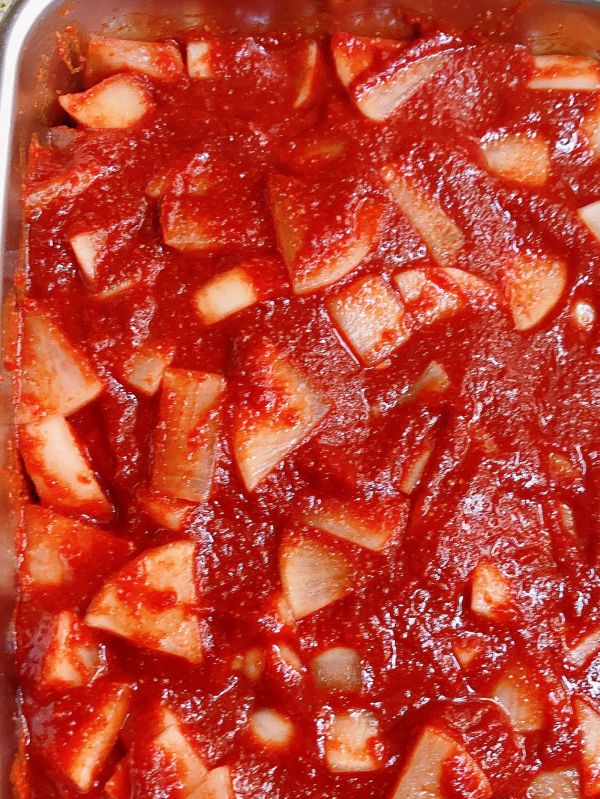 韩式泡菜辣萝卜