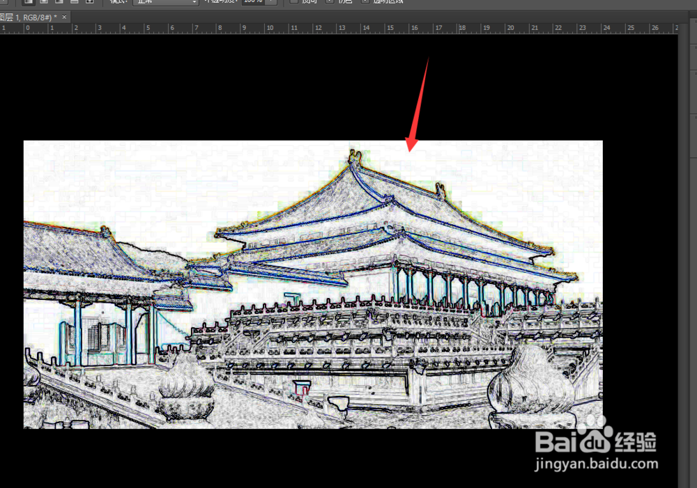 如何用ps将图片改为圆珠笔效果圆珠笔效果图