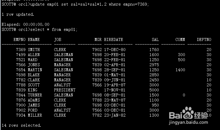 Oracle闪回操作