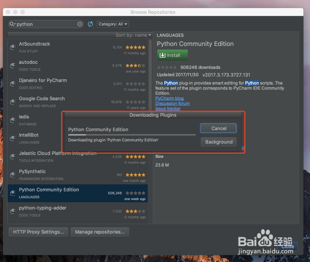 IntelliJ IDEA 怎么安装python插件 运行python