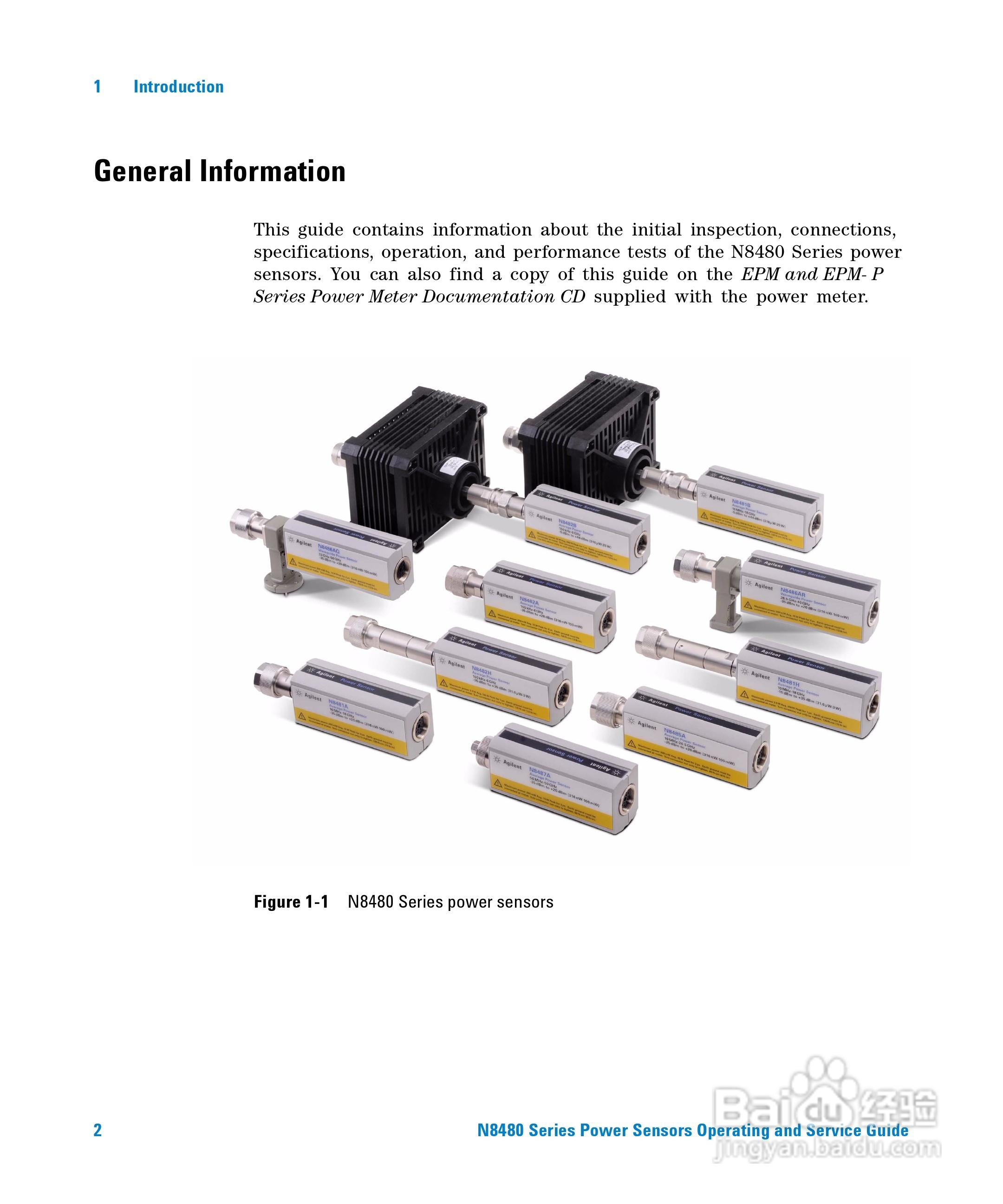 N8482A功率感测器使用手册:[2]