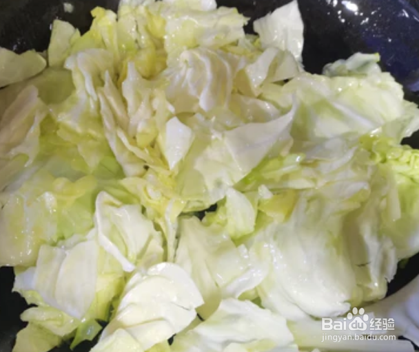 家常炒菜—酱香包菜