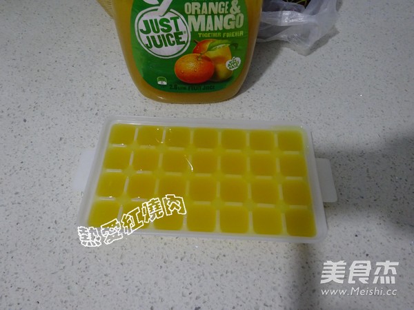 果汁沙冰的做法