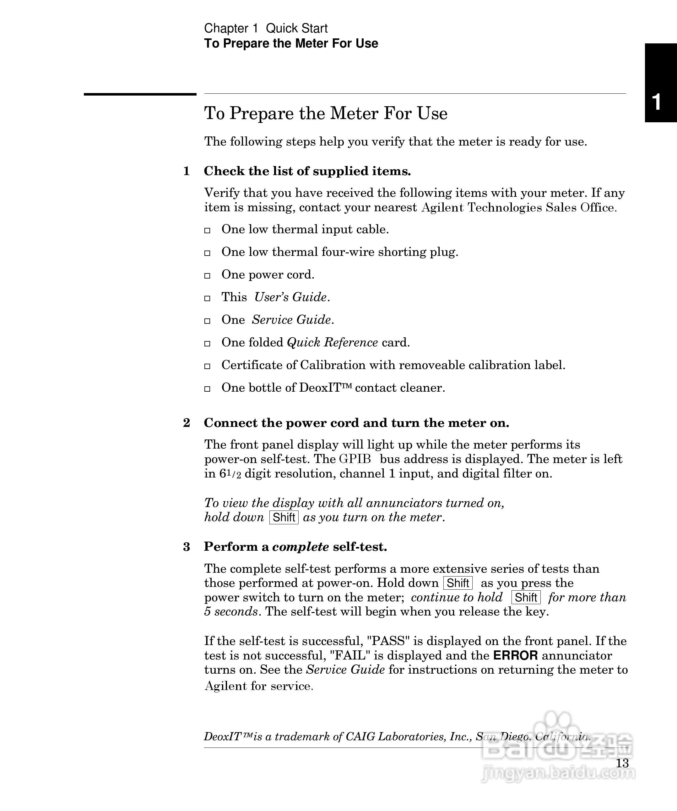 安捷伦34420A毫微电压计/微欧姆表操作手册:[2]