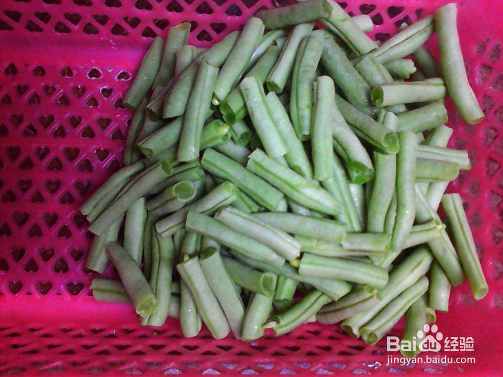 酸辣泡椒肉质豆角