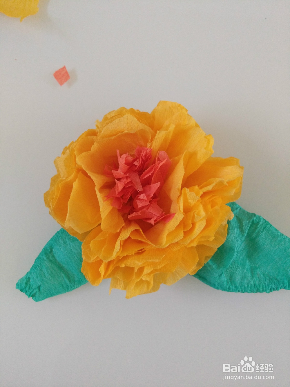 纸艺 盛开牡丹花