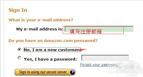 Kindle系列：[1]如何在亚马逊官网注册账号